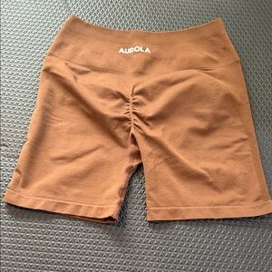 Aurora Women's Athletic Shorts in Brown